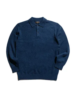 eyewear accents Beams Plus Knit Polo 9G Navy