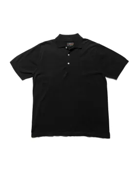 Comfy Vibe Beams Plus Knit Polo Solid 12G Black