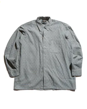 Contemporary Look Beams Plus Open B.D. Dobby Plaid White