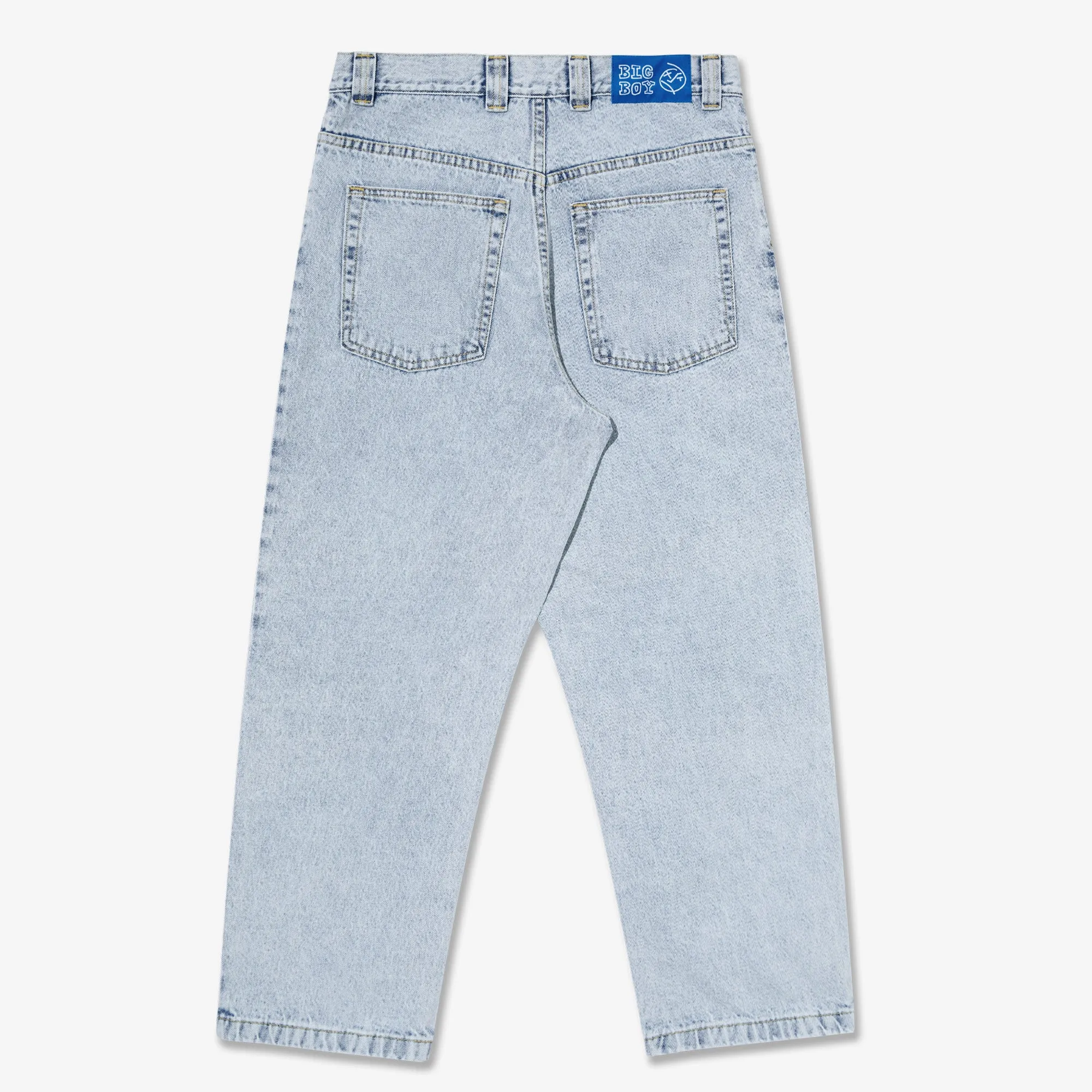 Big Boy Pants (Light Blue) Leather Core AntiPilling Fabric