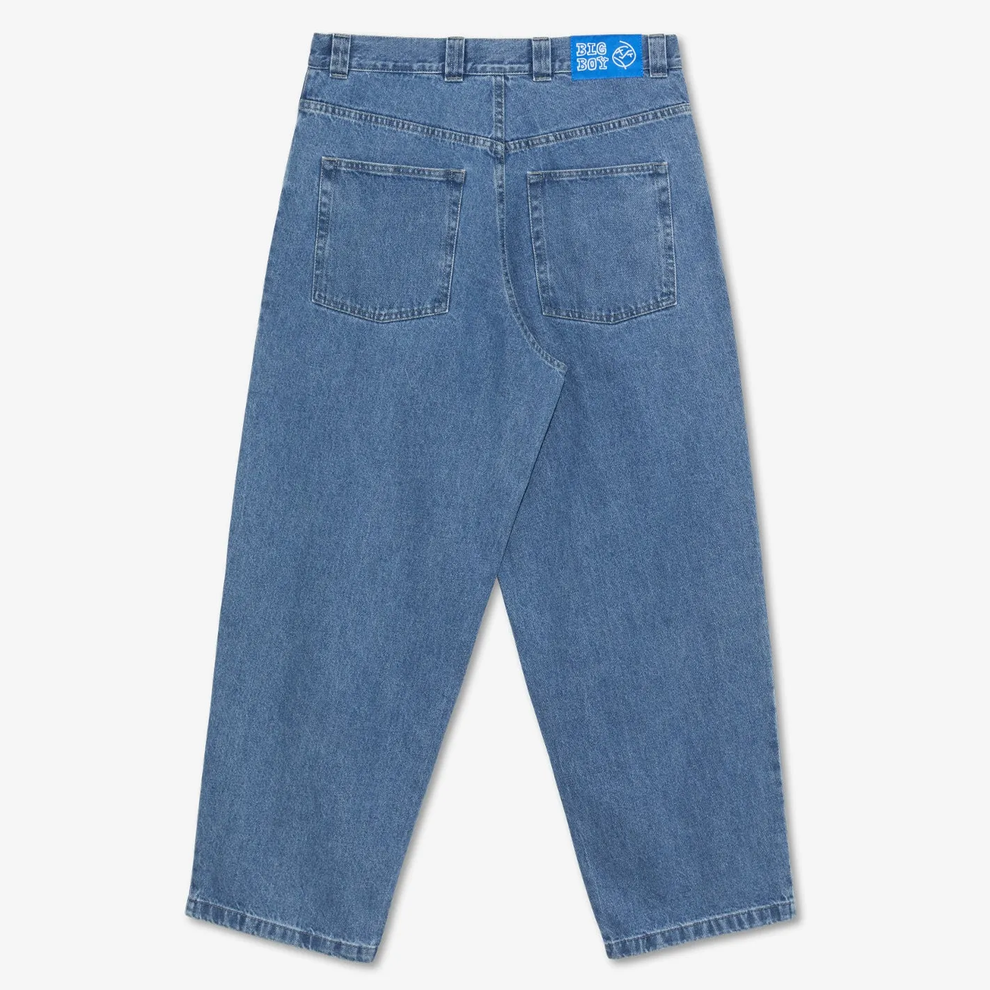 Big Boy Pants (Mid Blue) Fine Weave Elite Core