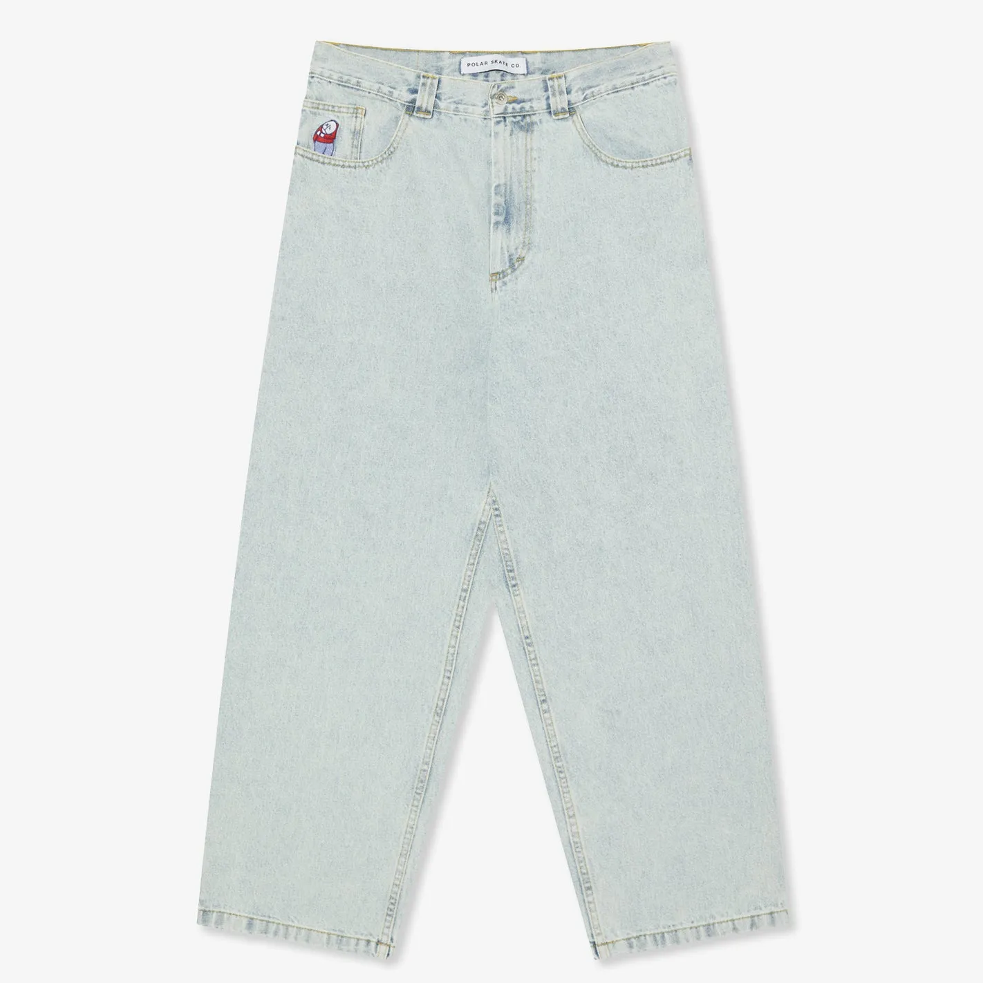 Big Boy Pants OG Logo (Light Blue) Travel Proof
