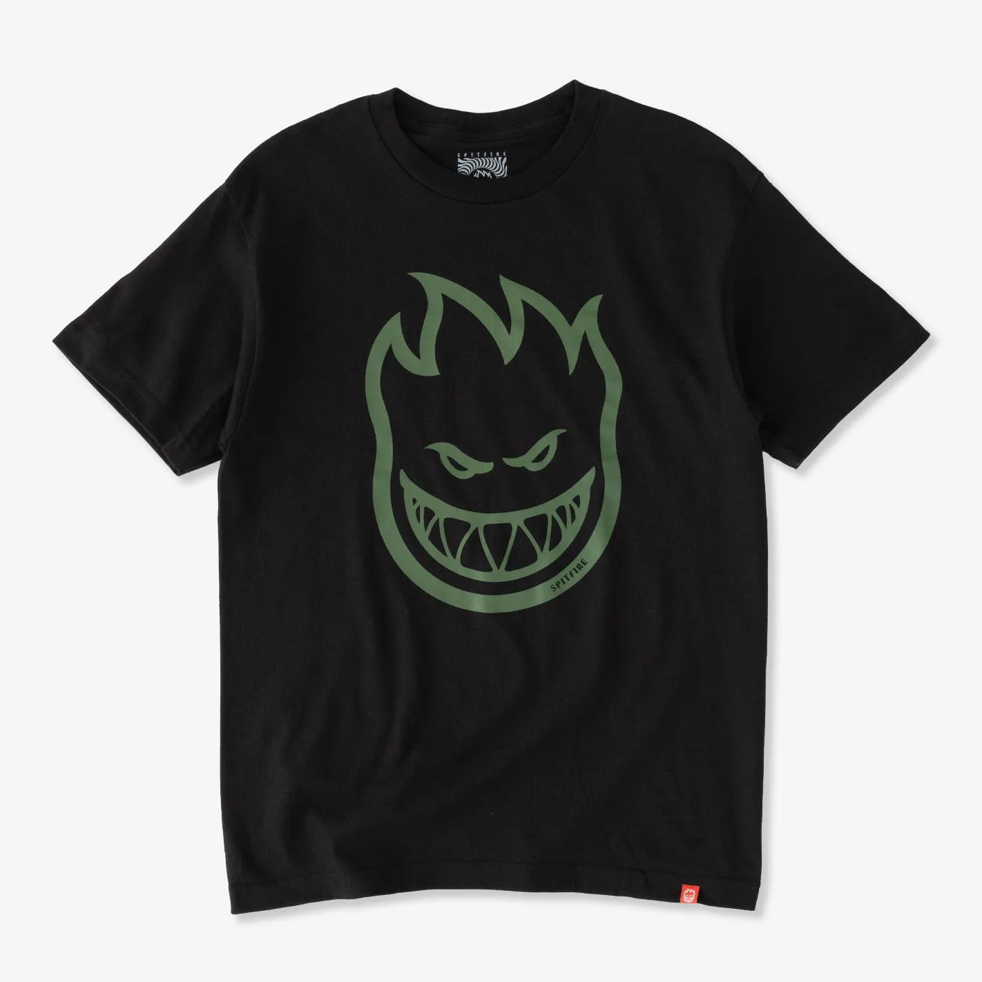 Bighead Tee (Black/Olive) Sustainable Wear