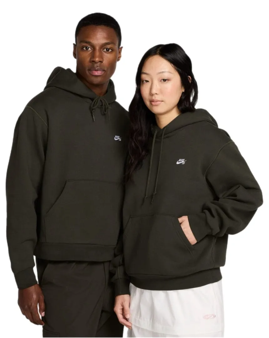 Nike SB Fleece Pullover Skate Hoodie - Sequoia Quick Wear