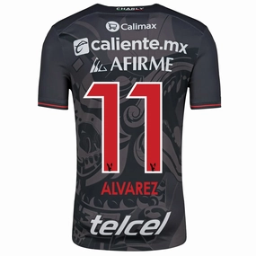 Core Comfort Charly Efrain Alvarez Xolos de Tijuana Third Jersey 24/25 (Black/Red)