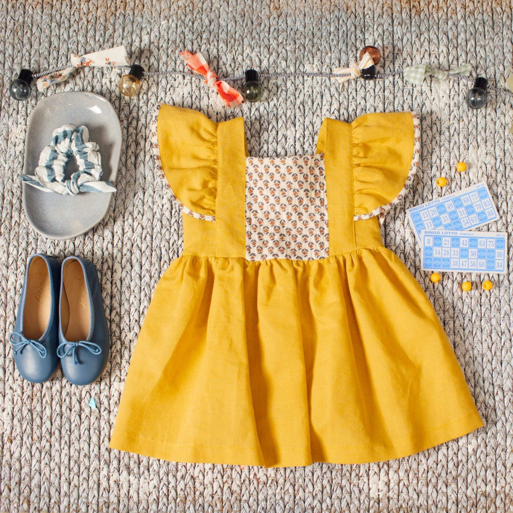 Flowy Cut Birinit Petit Plazuela bow dress
