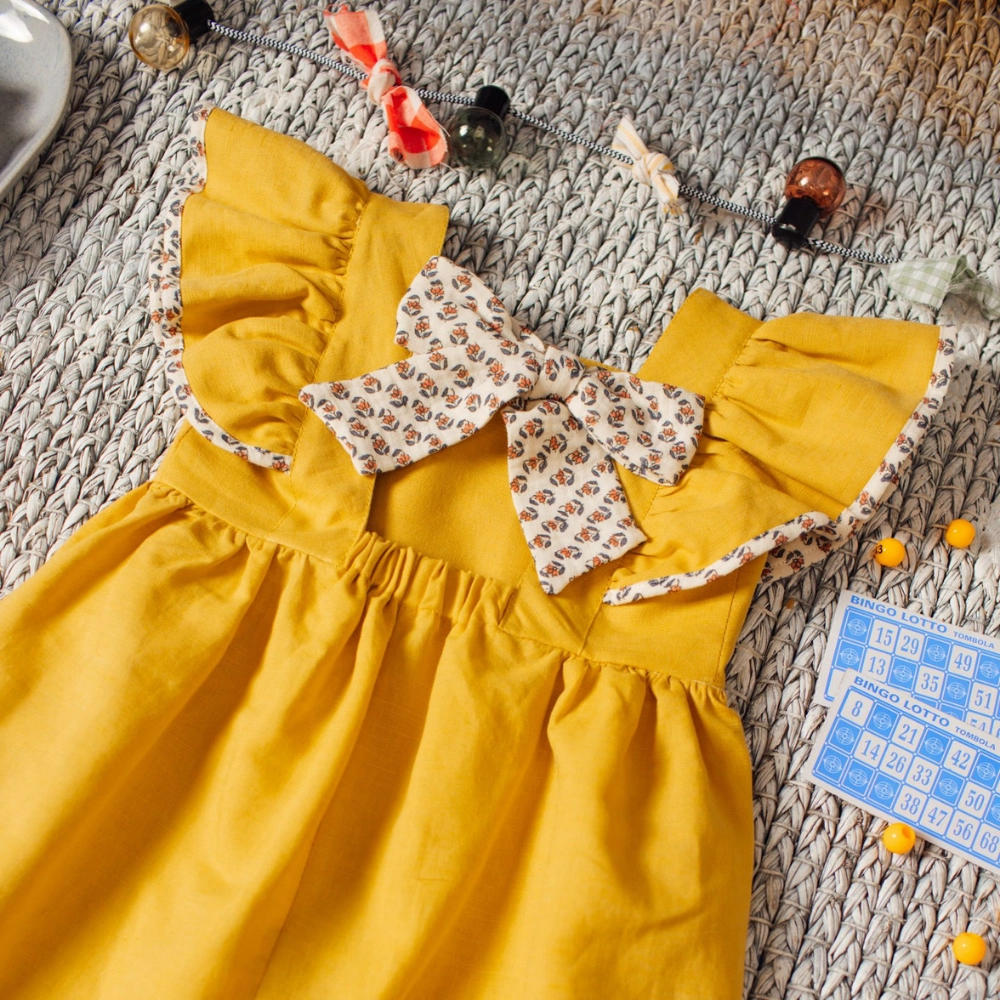 Vintage Style Birinit Petit Plazuela bow dress