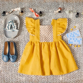 Flowy Cut Birinit Petit Plazuela bow dress