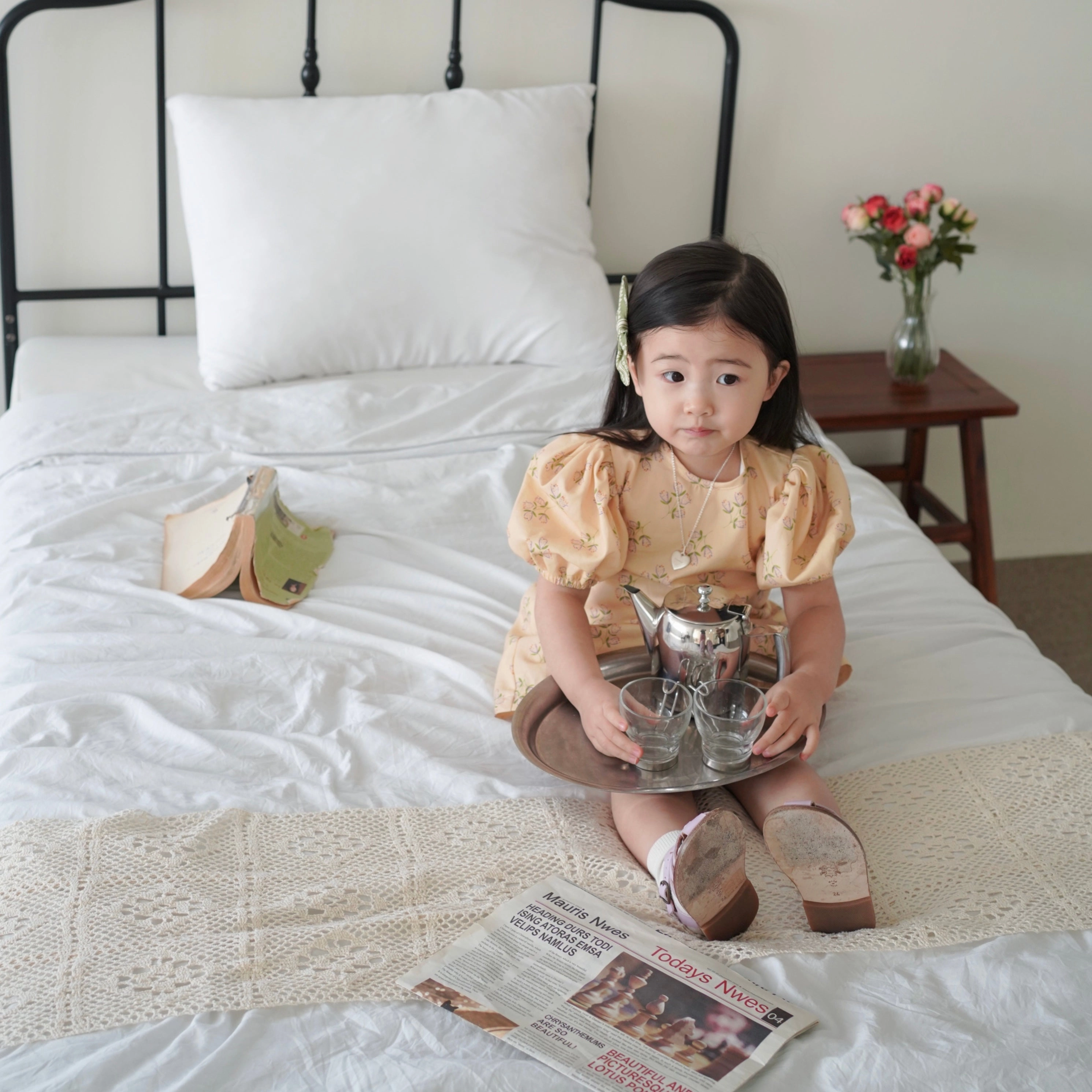 Sharp Fit Birinit Petit x Tinyapple  Caoli?n exclusive dress