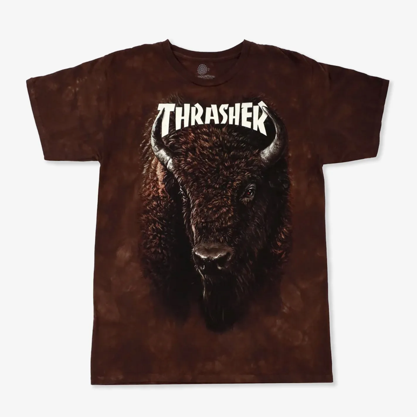 UV Protective Fabric Bison Tee (Brown)