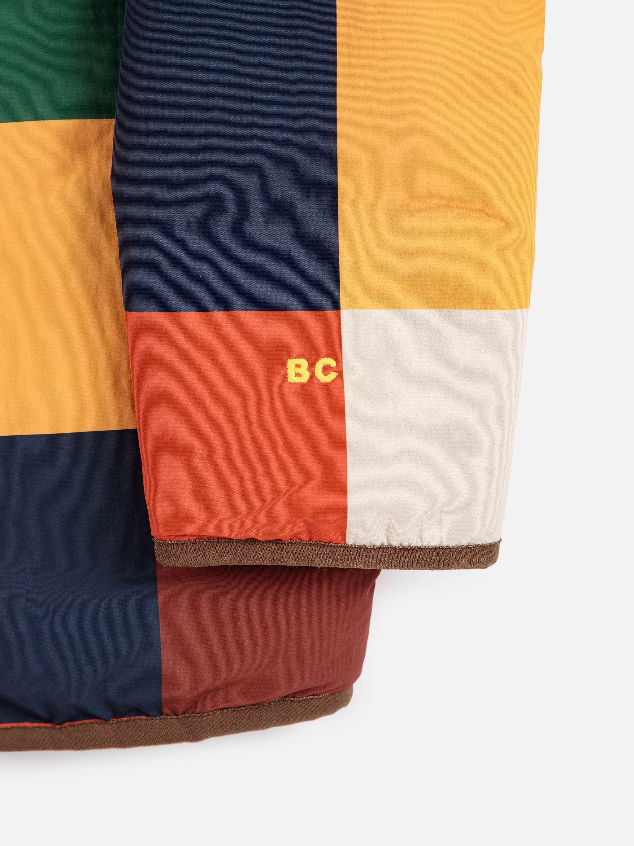 Mold resistant Microfiber Blend Bobo Choses Multicolor Tiles reversible sheepskin jacket, Multicolor