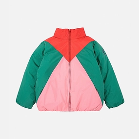 NonRestrictiveCut Modern Edge Bobo Choses Tic Tac Toe color block anorak, Multicolor
