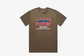 Manor "Suites" T-Shirt M - Mud Organza Fit