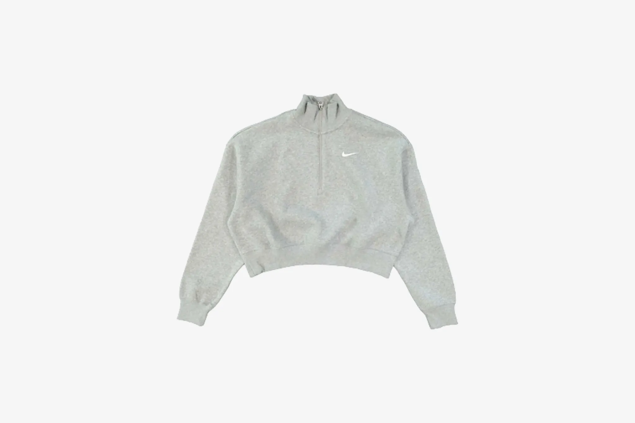 Flexible Outerwear Nike "Phoenix 1/4 Zip Fleece" W - Dark Grey Heather