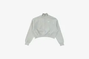 Flexible Outerwear Nike "Phoenix 1/4 Zip Fleece" W - Dark Grey Heather