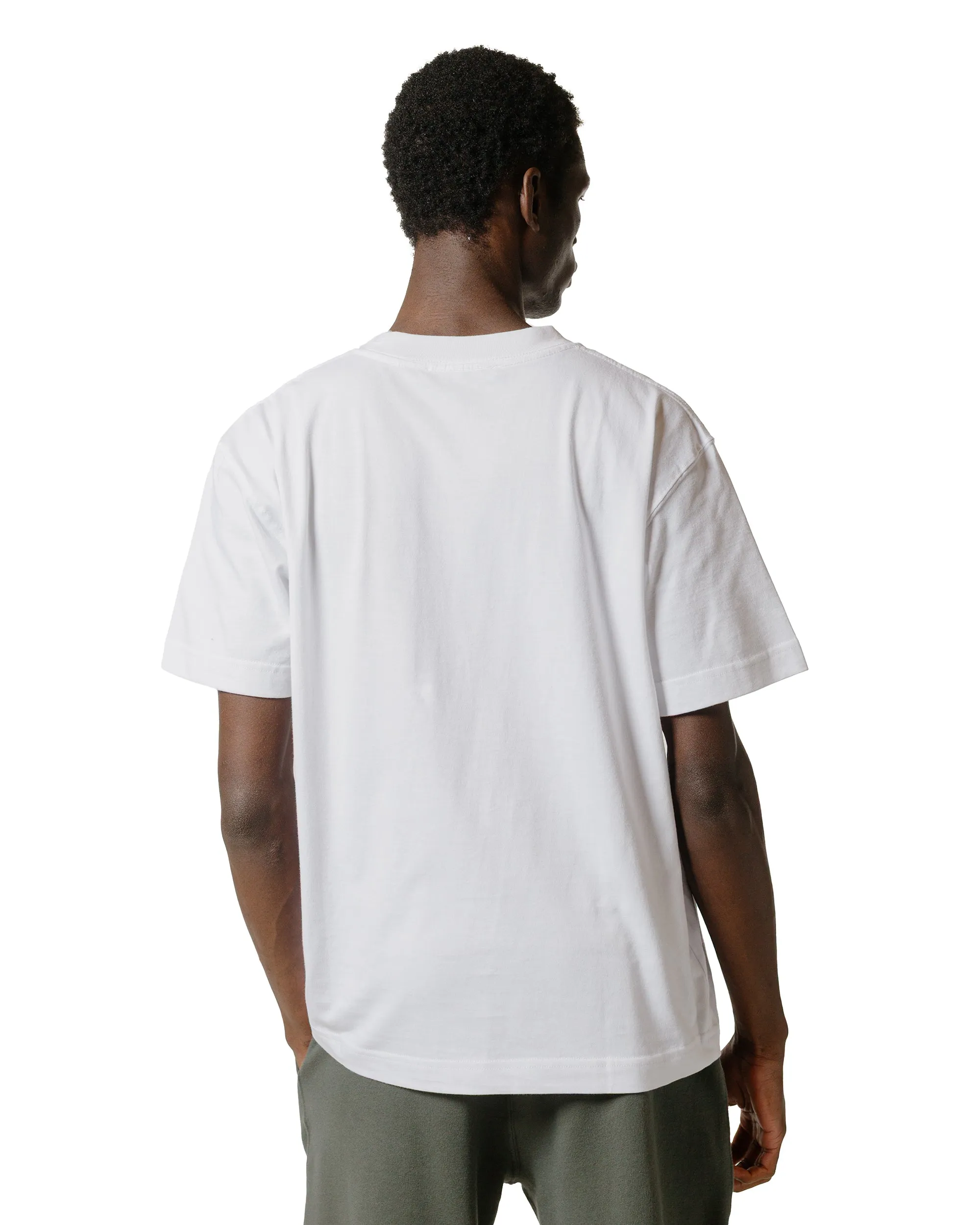 Simple Chic Body of Work Reed Pocket T-Shirt White