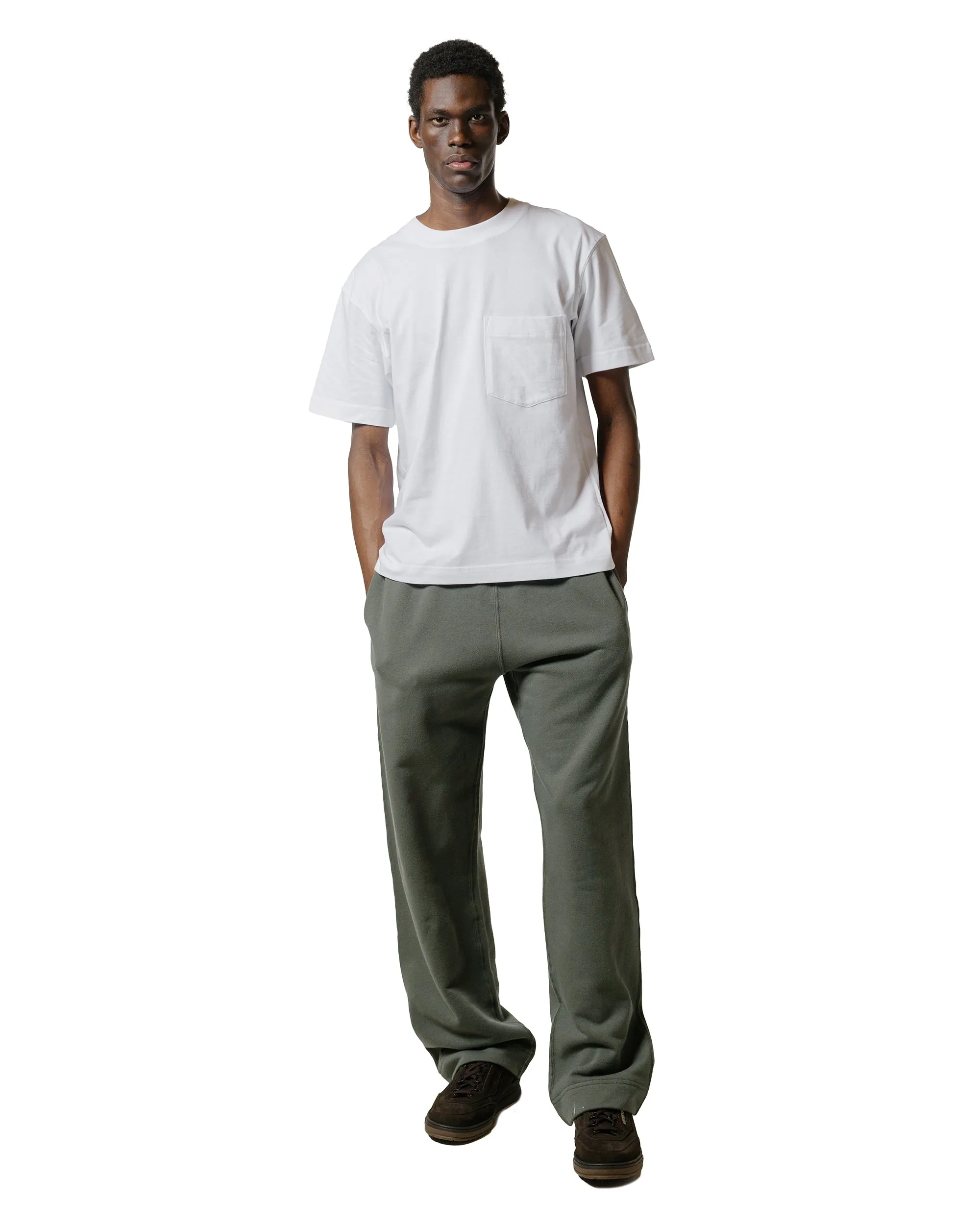 Casual Wear Body of Work Reed Pocket T-Shirt White