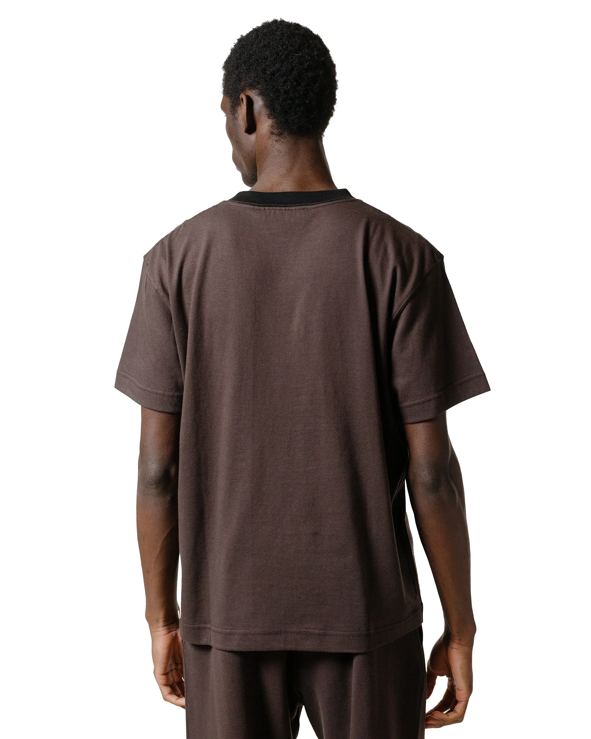 Body of Work Reed T-Shirt Loam Brown/Black Ultra Soft Blend Simple Fit