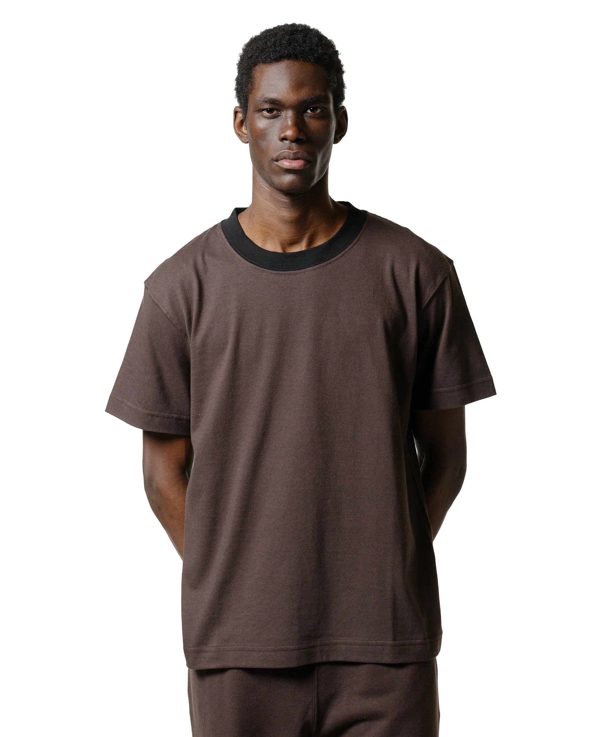 Cool Comfort Versatile and Comfortable Body of Work Reed T-Shirt Loam Brown/Black