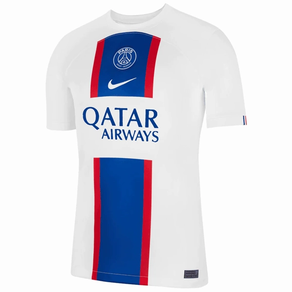 Anti Microbial Finish Nike Paris Saint-Germain Third Jersey 22/23 (White/Old Royal)