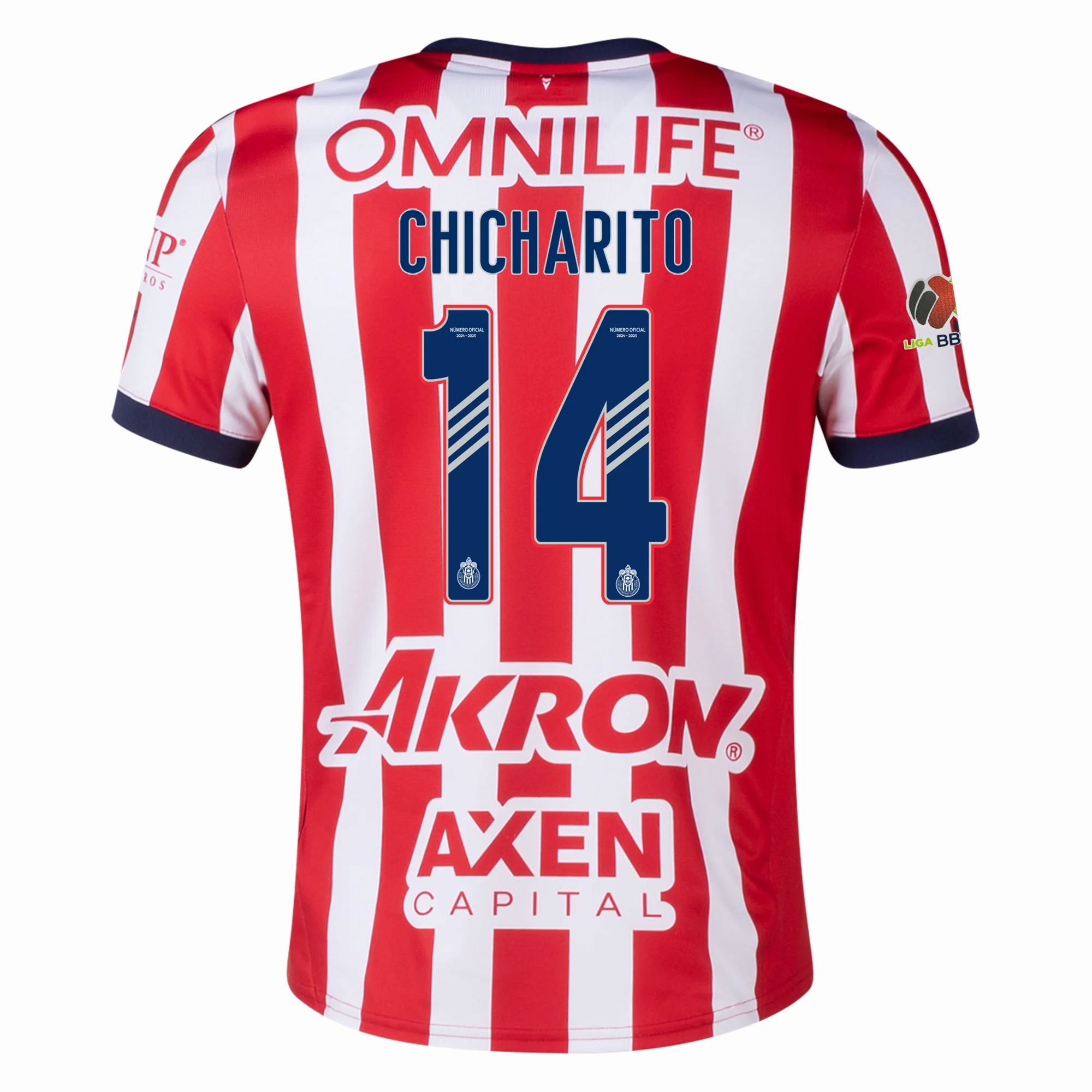 Puma Chivas Chicharito Home Jersey w/ Liga MX Patch 24/25 (Puma Red/White) Energy Boost Layer Base