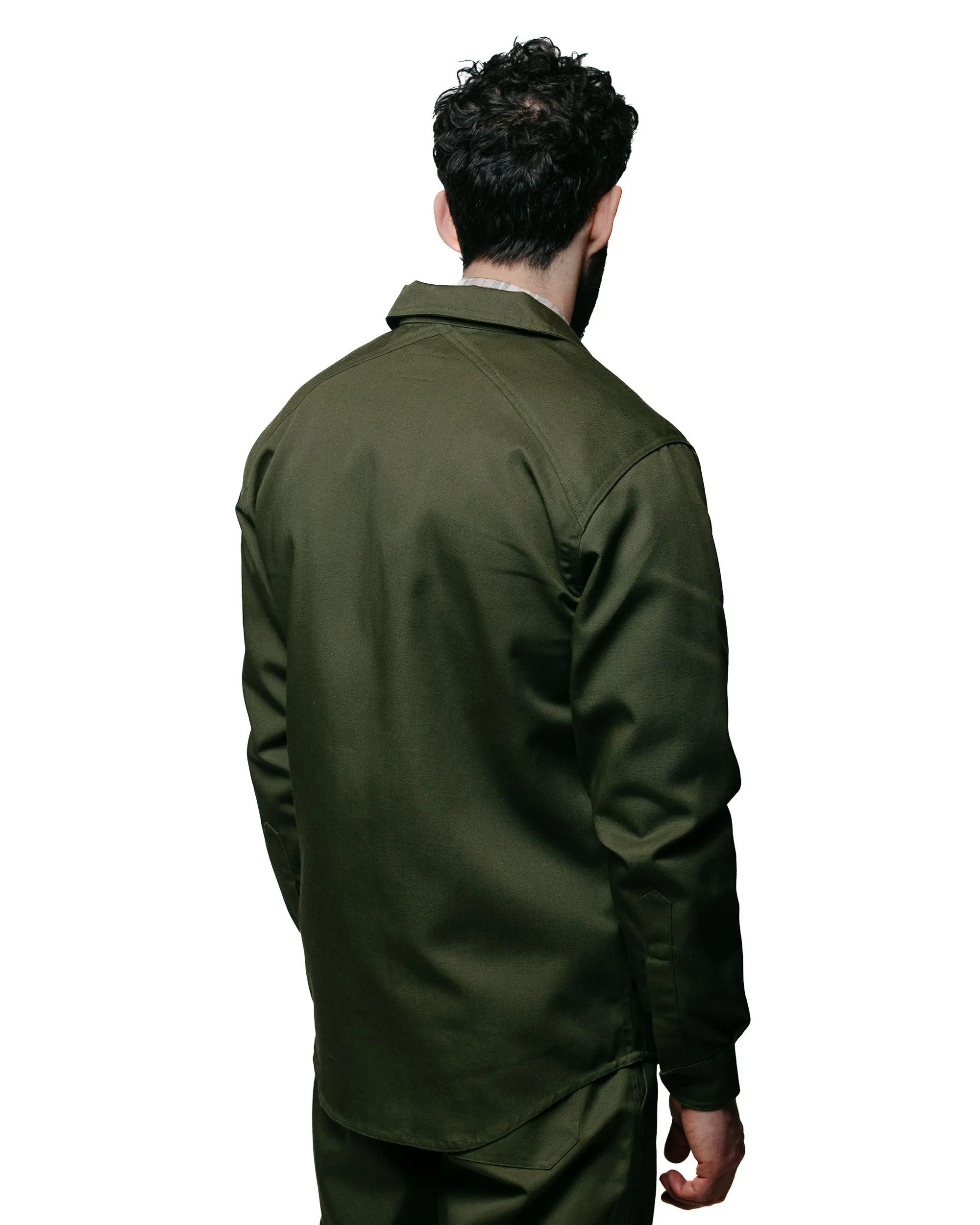 Rosa Rugosa Ranger Long Sleeve Shirt Olive Drab Smart Look Anti Pill Treatment