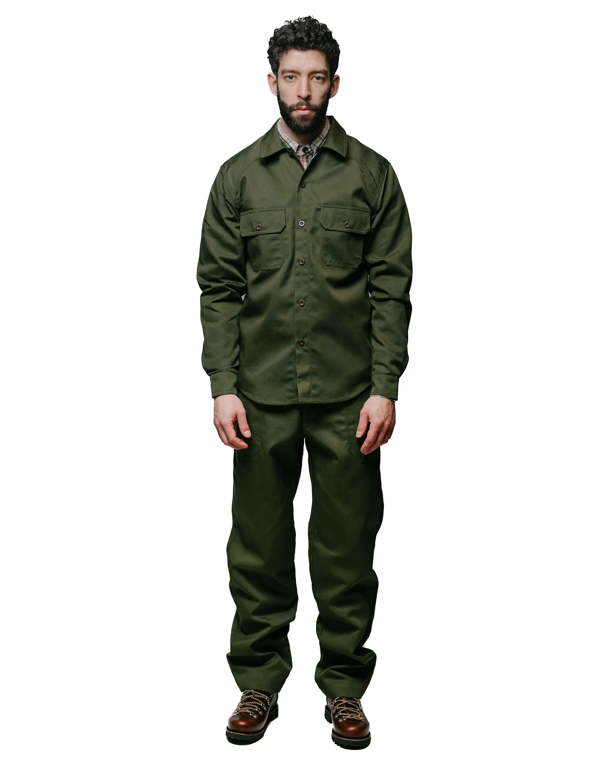 adult clothing Rosa Rugosa Ranger Long Sleeve Shirt Olive Drab