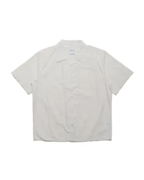 Adjustable Hem Norse Projects Carsten Relaxed Dobby Check Shirt Ecru