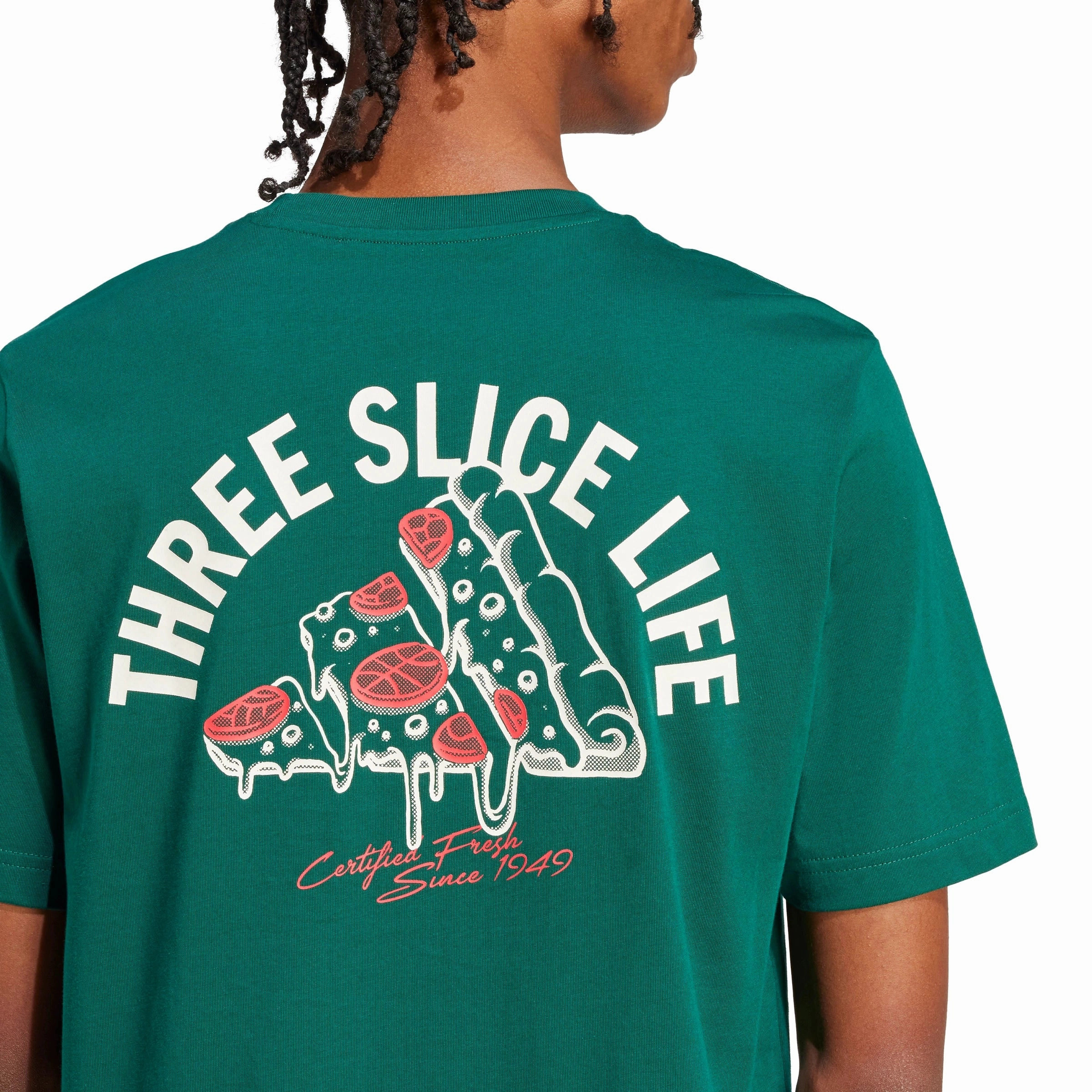 Classic Fit Lounge Pizza Graphic T-Shirt