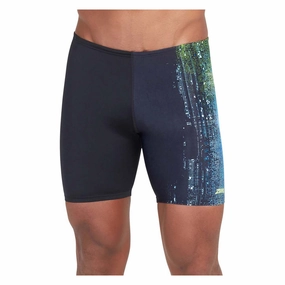 Men's Mid Jammer Swim Shorts Seaside Adventure