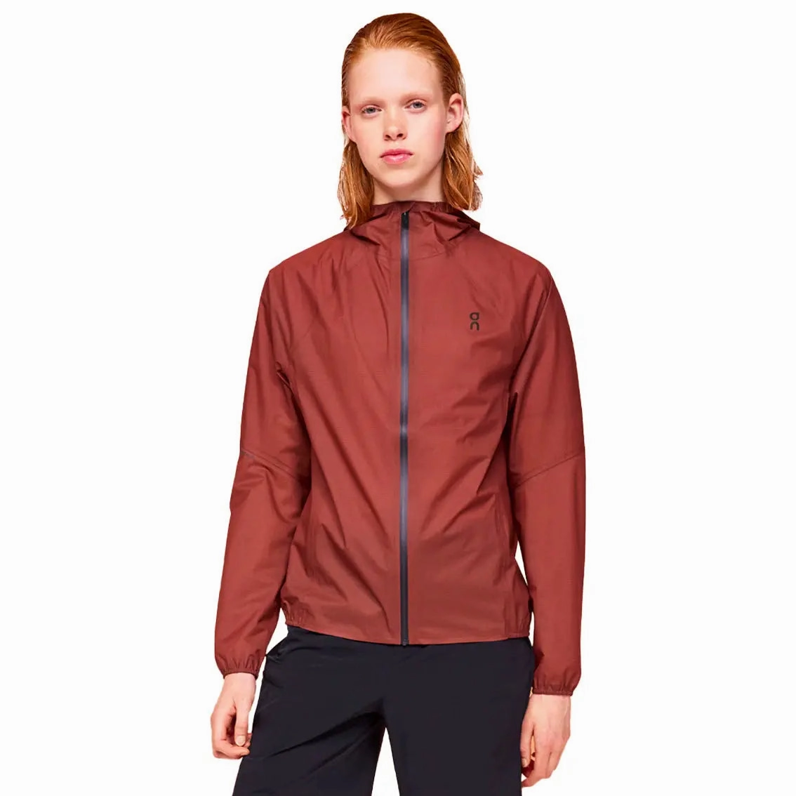 Womens On Running Ultra Waterproof Jacket High Collar Design
