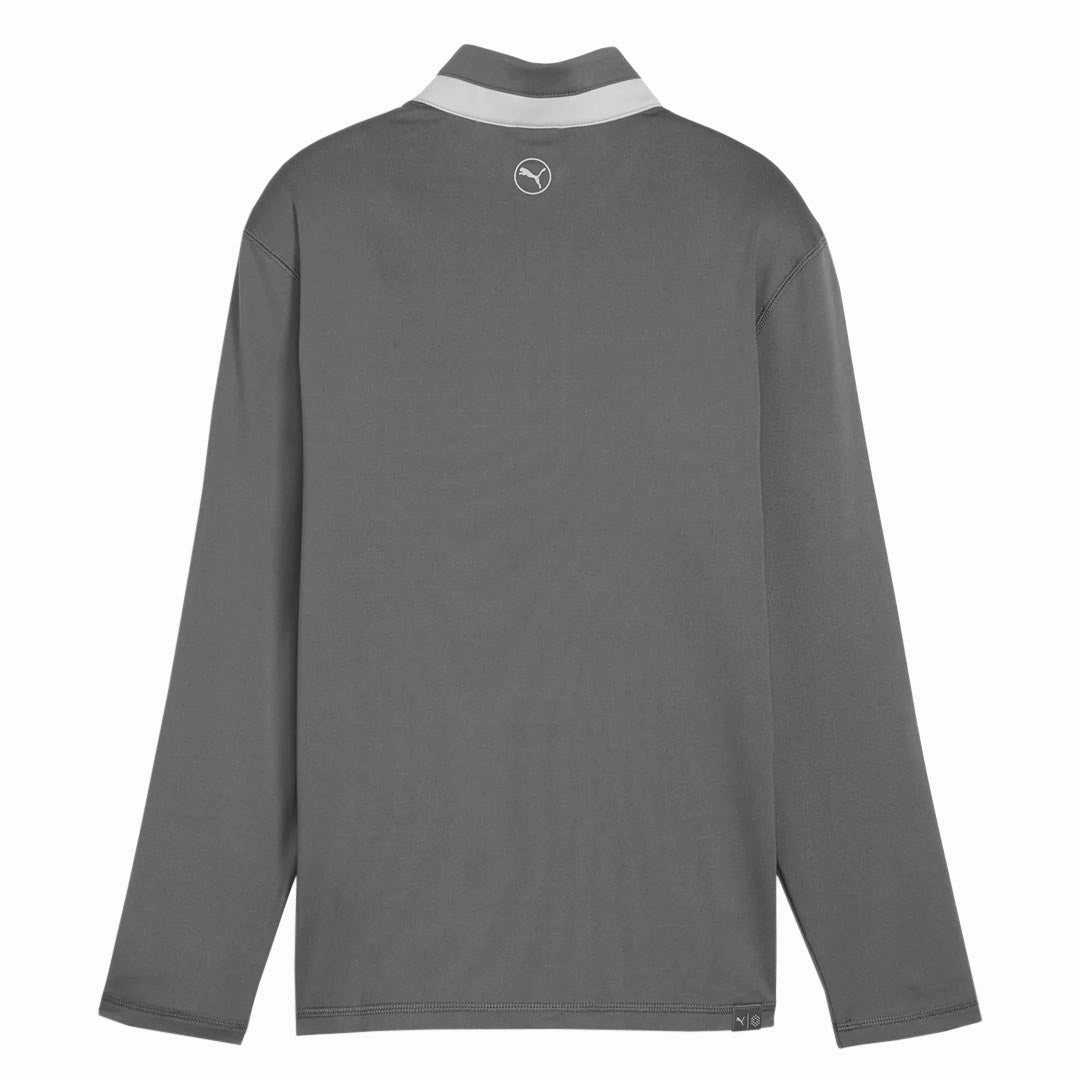 Abrasion Resistant Reinforcements Roll Up Cuff System Puma - Men's Lightweight Golf 1/4 Zip Pullover (621862 04)