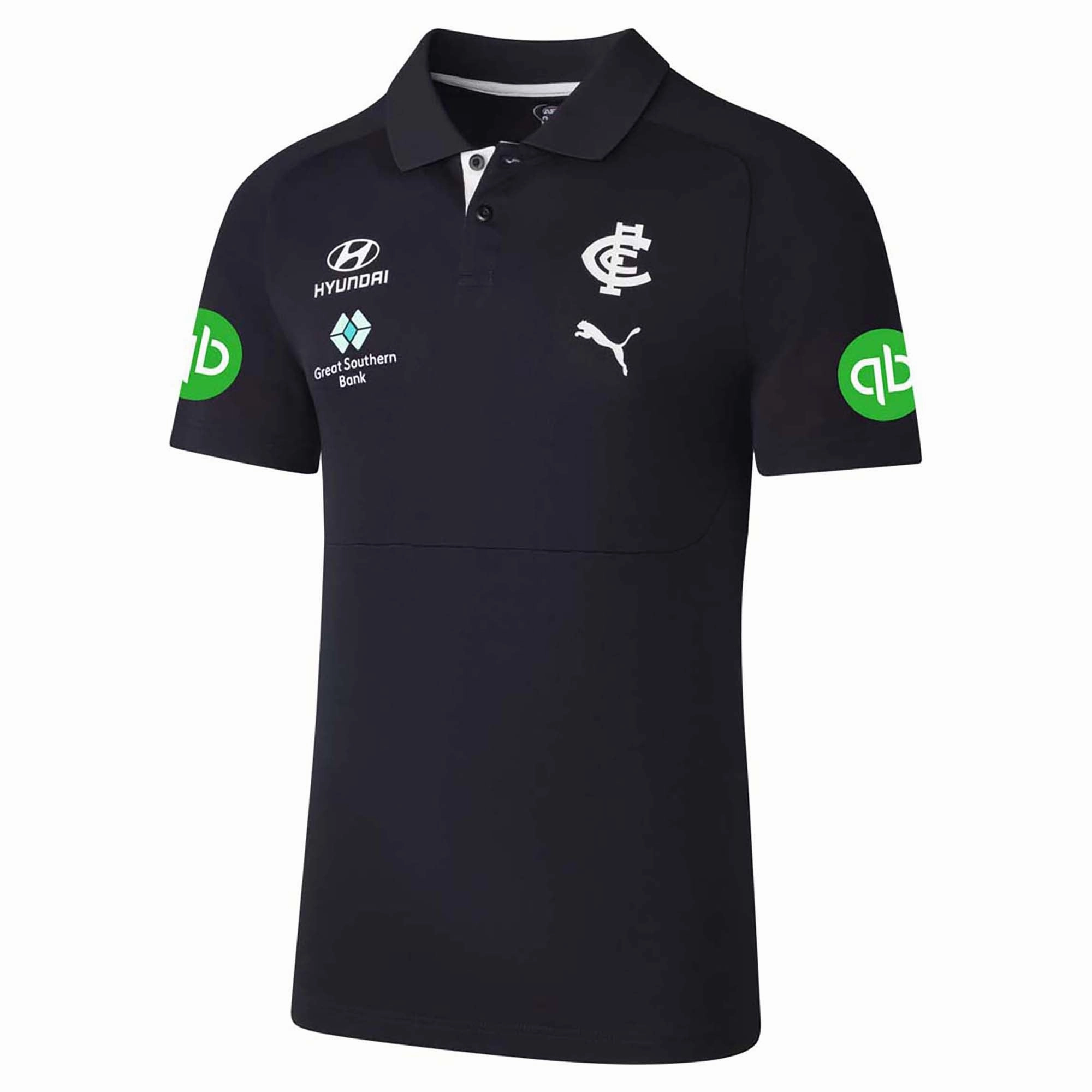 Men's AFL Carlton Blues Football Club 2025 Team Polo Ready To Move