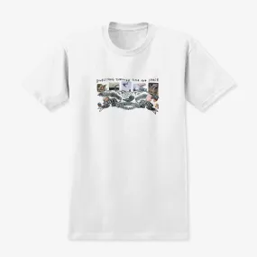 Bonelessing Space Photo Tee (White) Cotton Blend