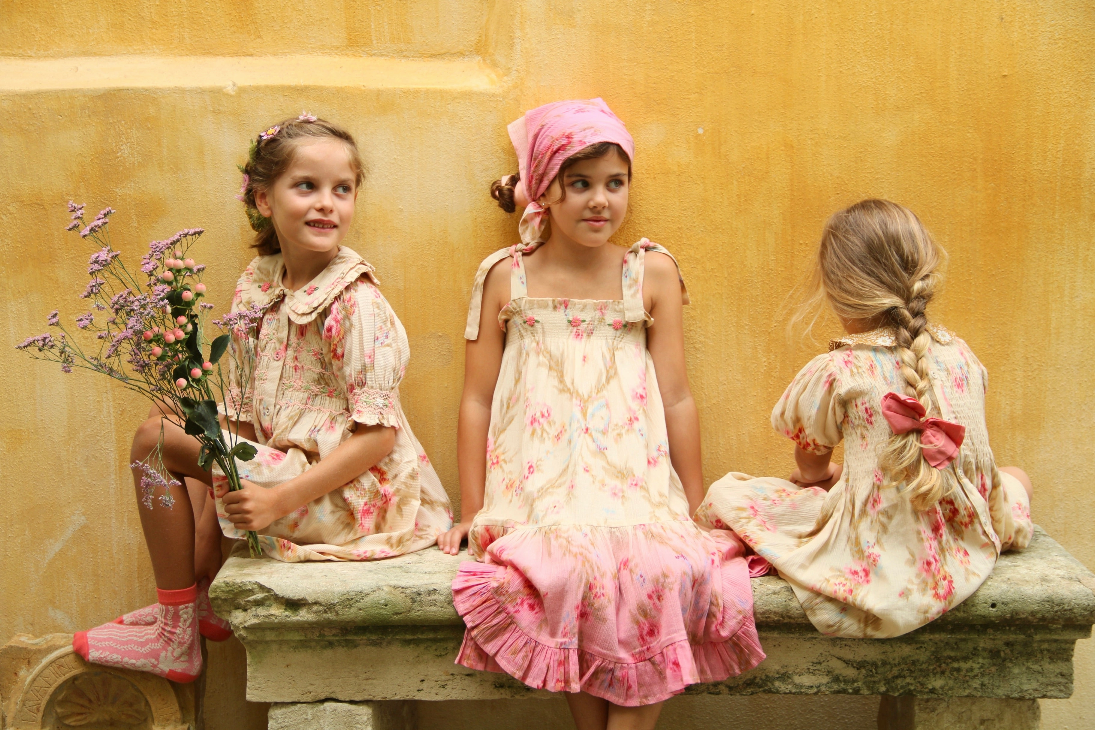 Bonjour Diary Romantic Tunic Dress, Antoinette Print Everyday-Use Fluid movement