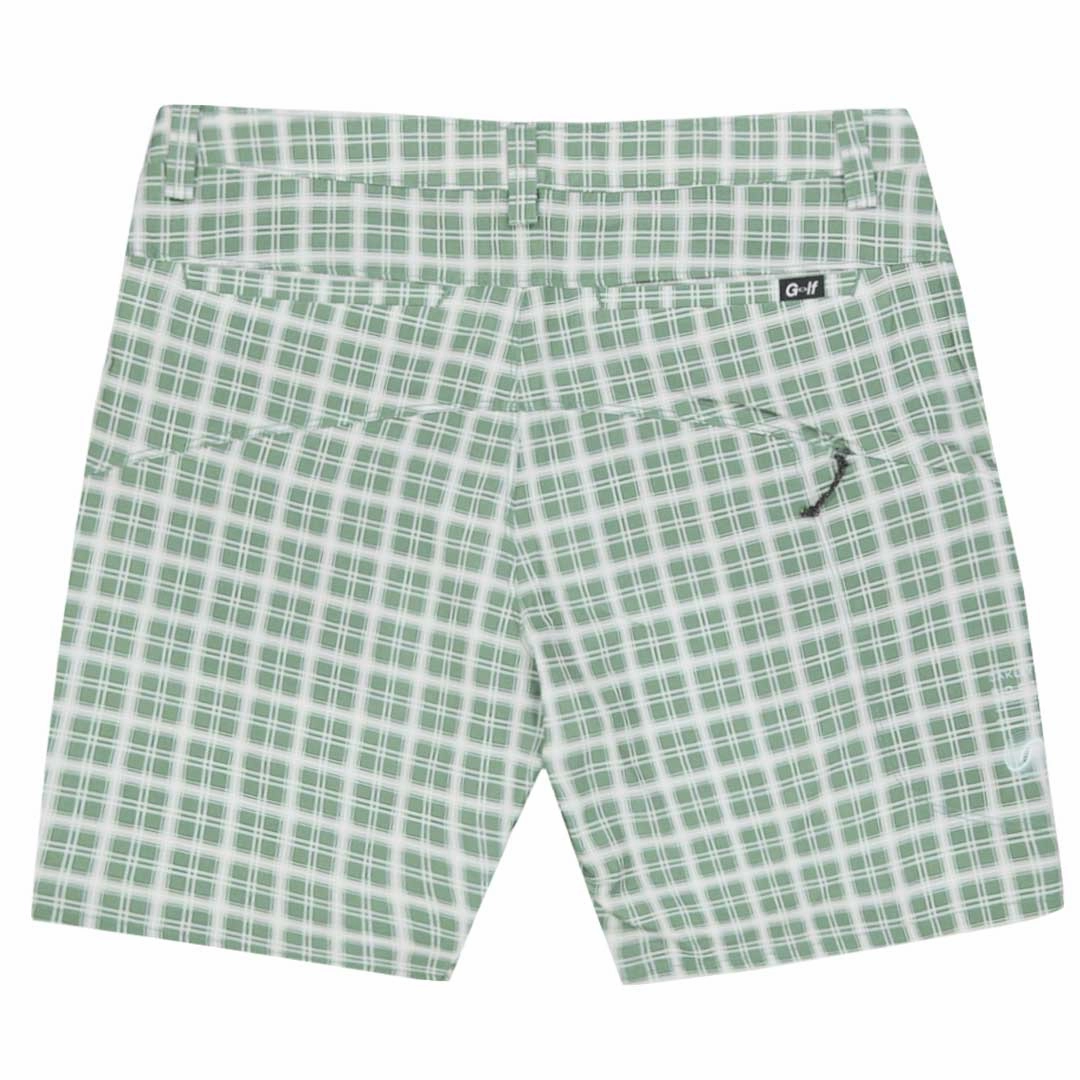 Flatlock Seam Finish Laser Cut Edge Finishing Oakley - Men's Reduct La Plaid Shorts (FOA404372 9VP)