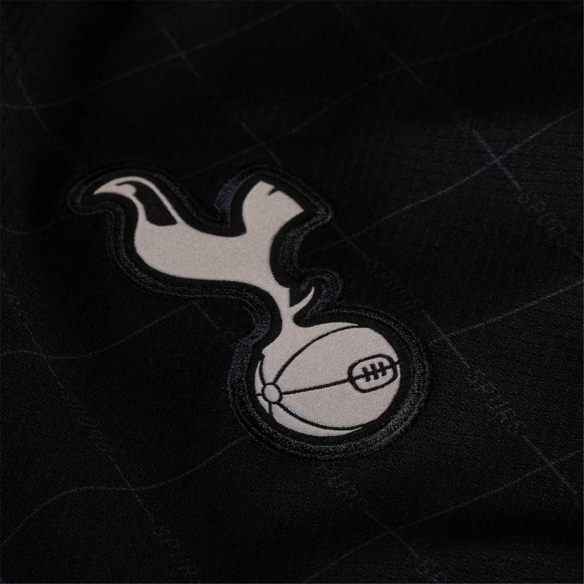 Nike Odobert Men's Tottenham Away Jersey w/ EPL   No Room For Racism Patches 25/26 (Black/Iron) Outdoor Wear