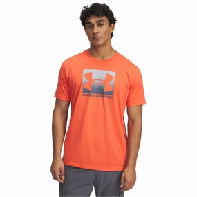 Daily Fashion DoubleStitchedHem Boxed Sports T-shirt