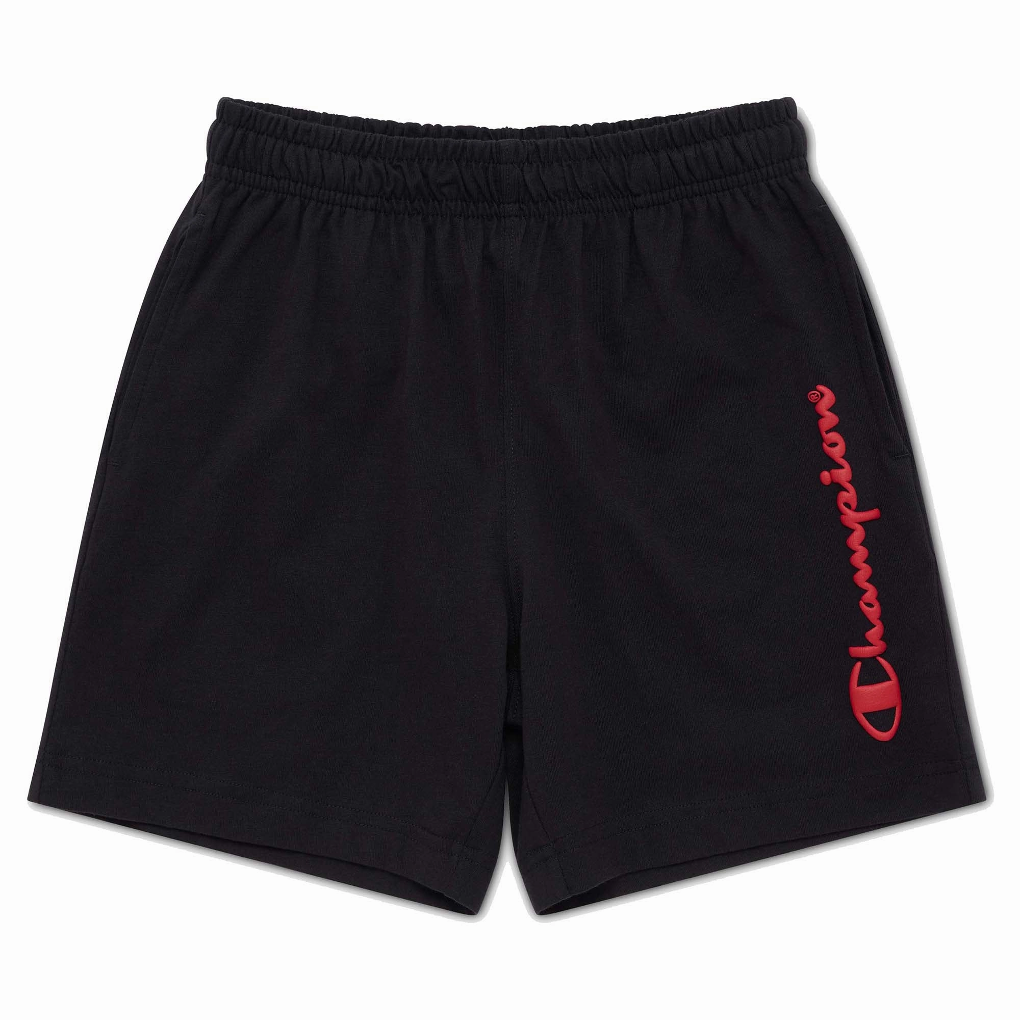 polo shirt Boy's Script Puff Print Shorts