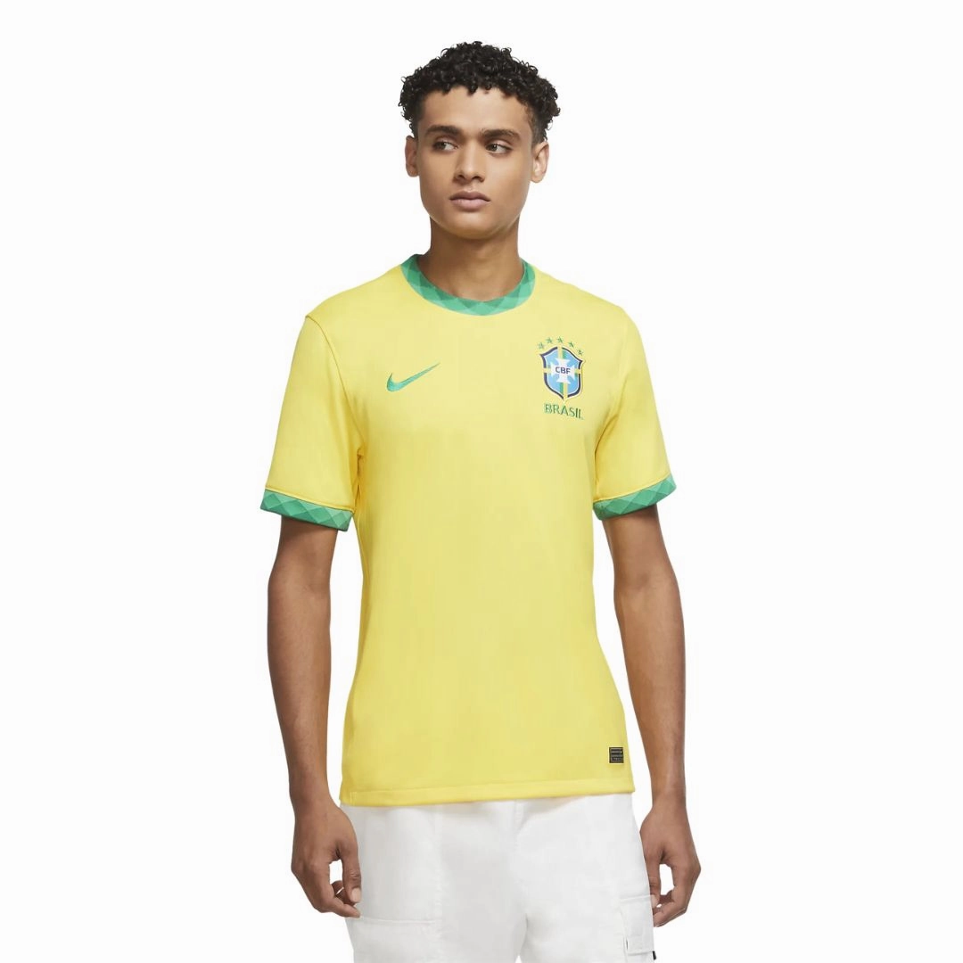 Brasil 2020 Stadium Home T-shirts Pastel color Top Rated