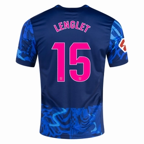 Nike Atletico Madrid Cl??ment Lenglet Third Jersey w/ La Liga Patch 24/25 (Blue Void/Pink Glow) Effortless Comfort