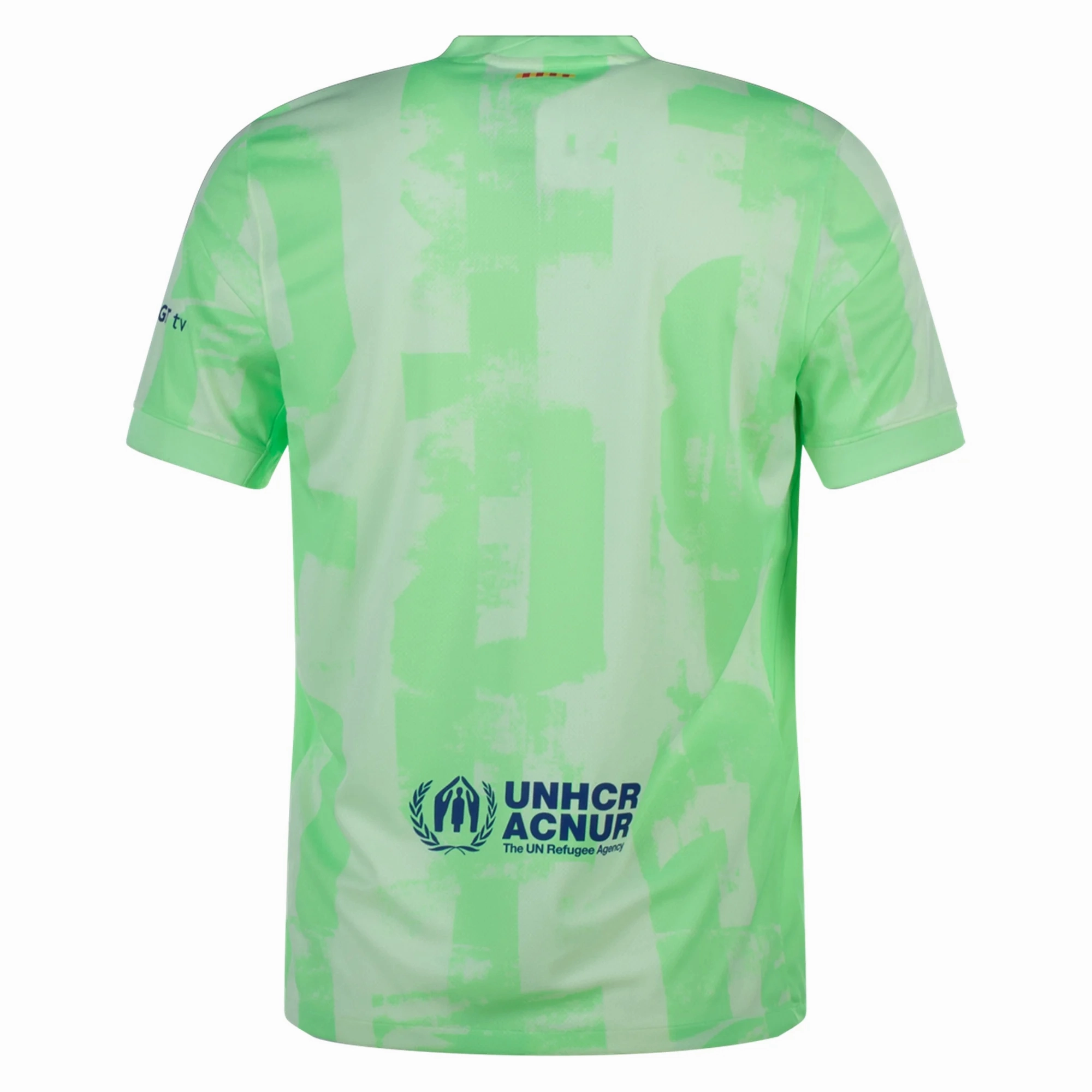 Nike Barcelona Third Jersey 24/25 (Barely Volt/Old Royal) Tear Resistant Construction