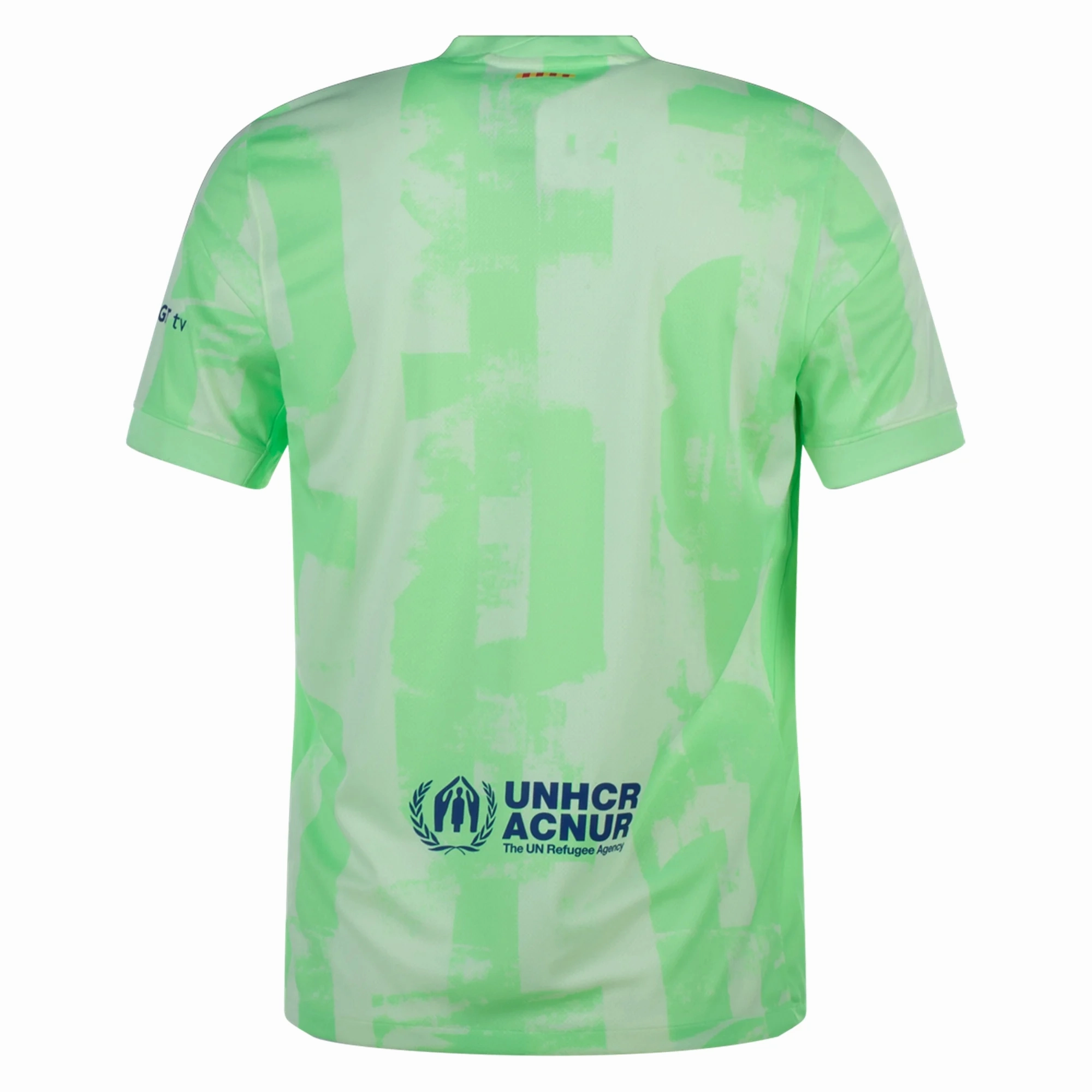 Sporty Layers Nike Barcelona Third Jersey 24/25 (Barely Volt/Old Royal)
