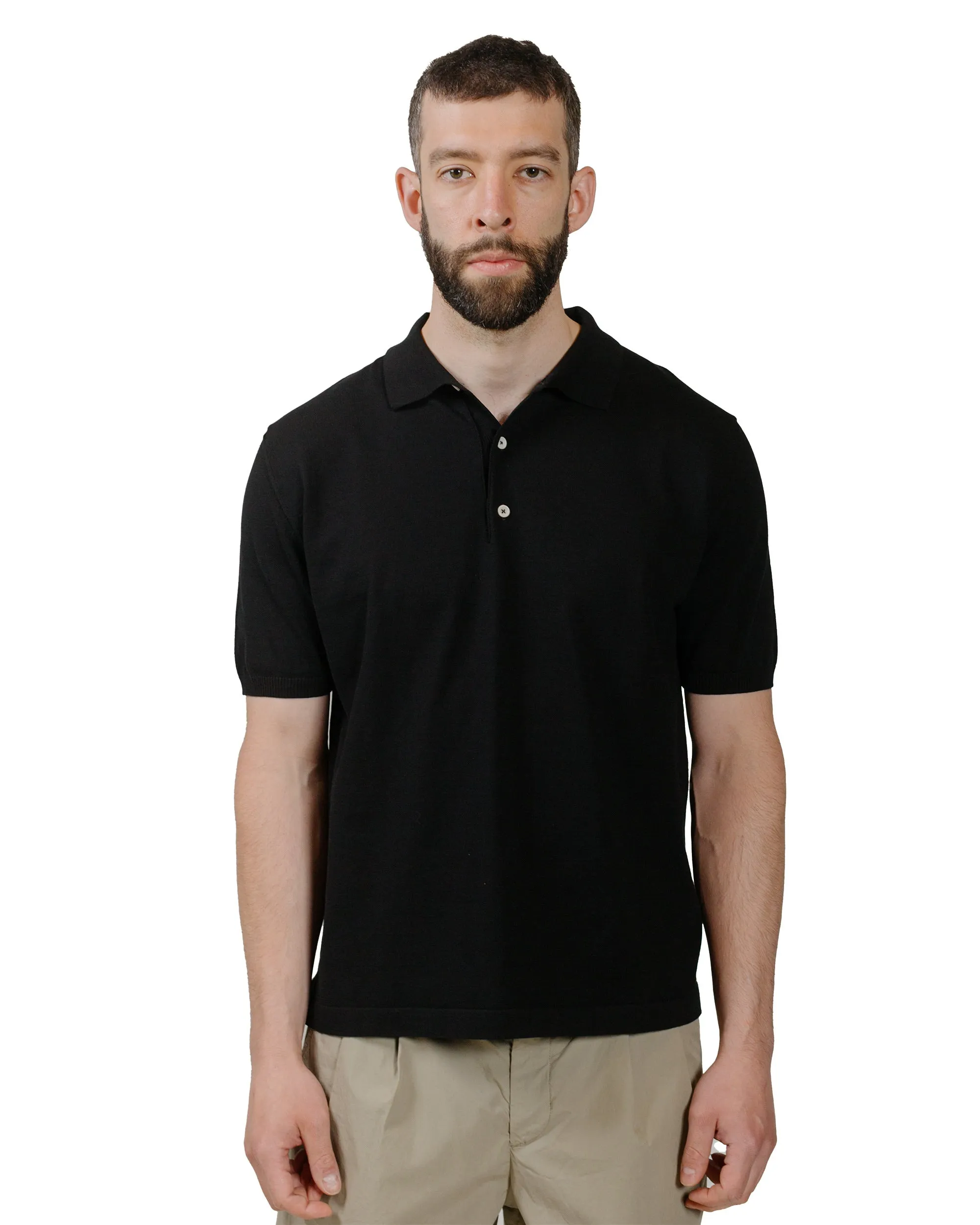 formal party Andersen-Andersen Polo Short Black