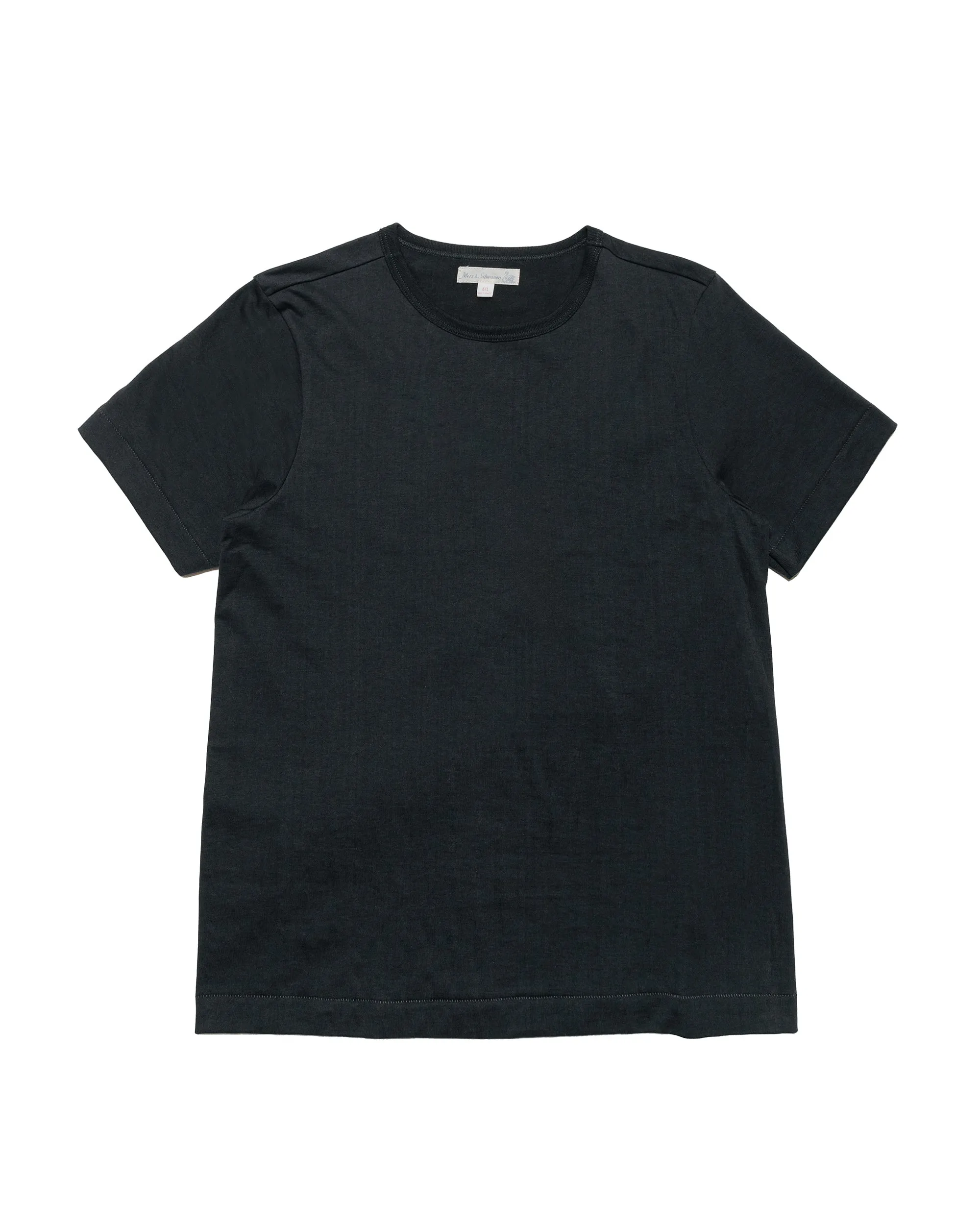 in demand Seasonal top Merz B. Schwanen 215 Loopwheeled T-Shirt Charcoal