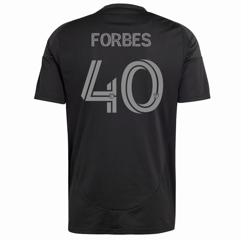 Breath Panel Adjustable Drop Tail adidas Jahlane Forbes Charlotte FC Away Jersey 25/26 (Black)