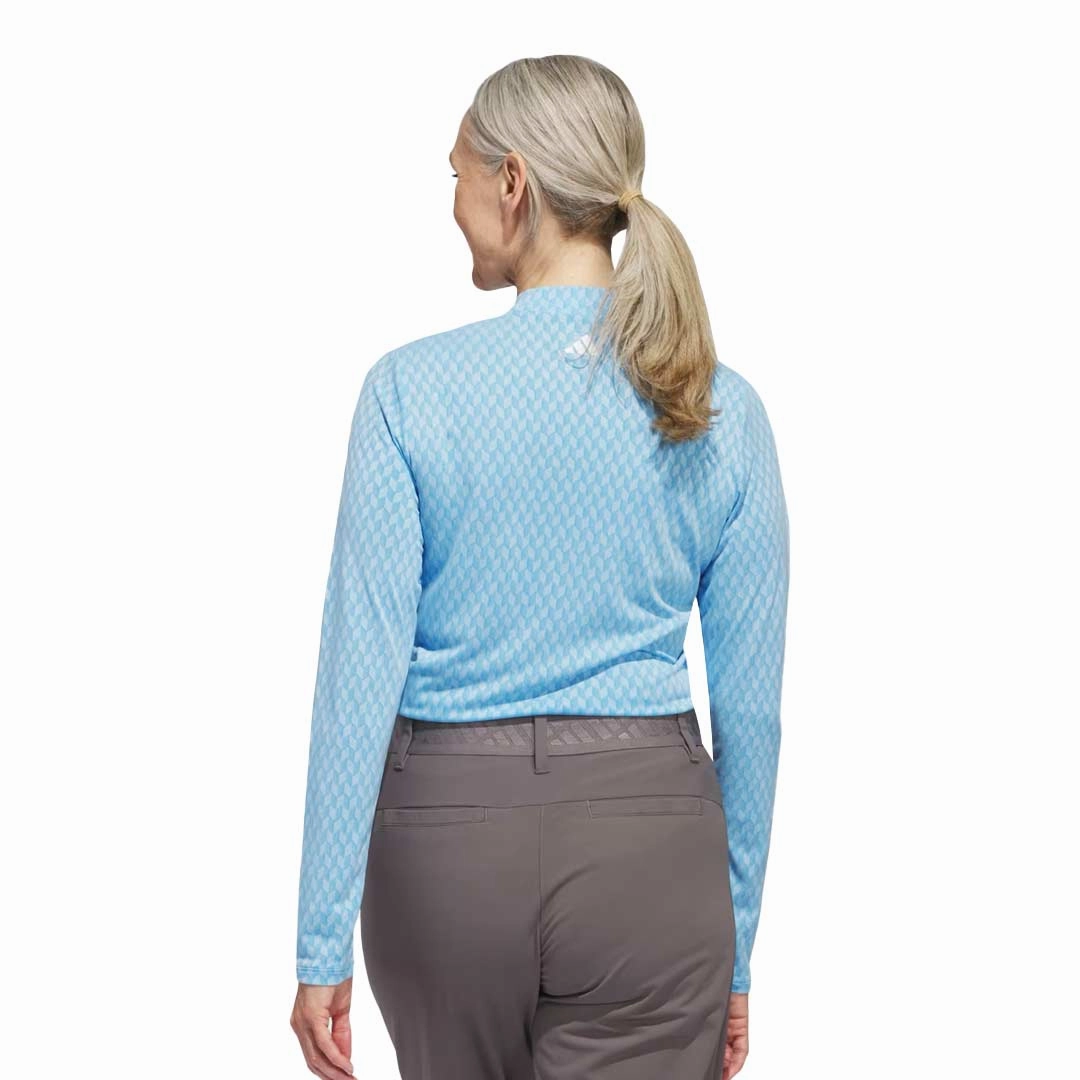 Cooling mesh adidas - Women's Ultimate365 Tour HEAT.RDY Mock Neck Polo (IP4178)