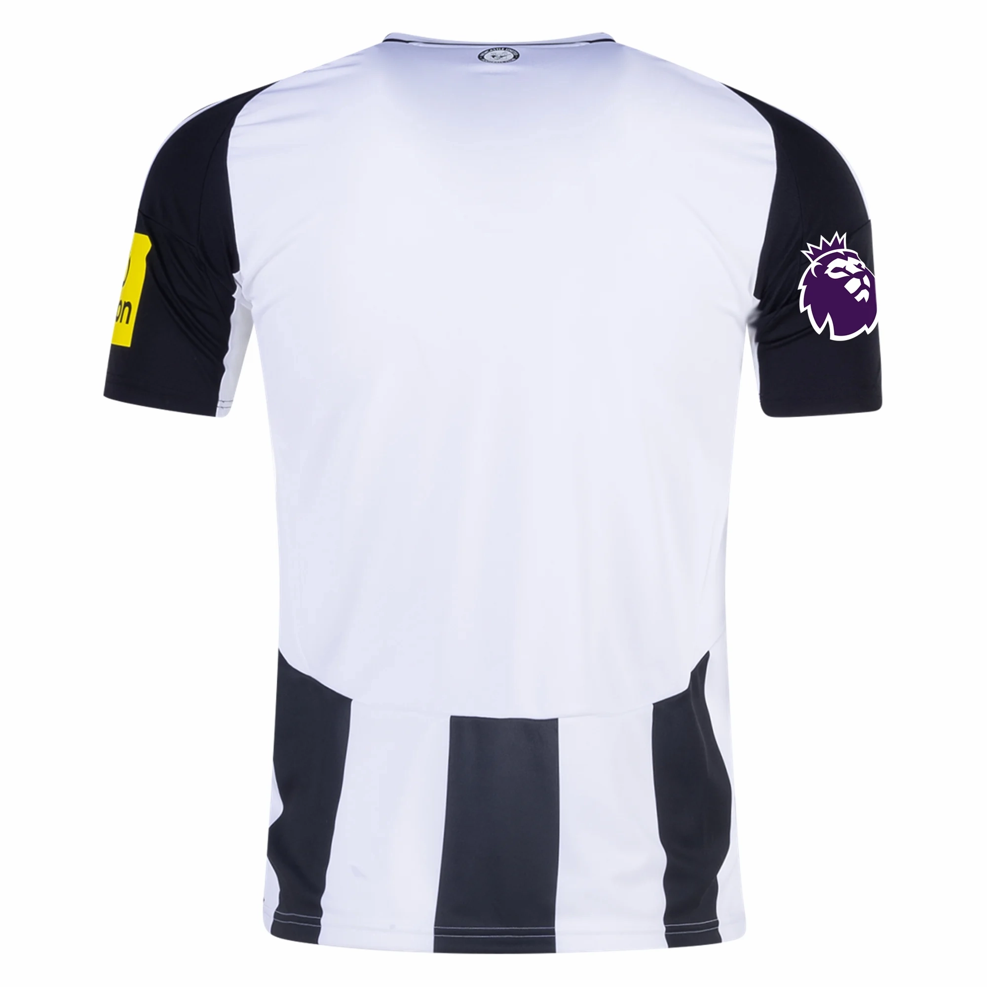 Aerodynamic Cut Quick Release Hem adidas Newcastle United Home Jersey w/ EPL Patch 24/25 (Black/White)