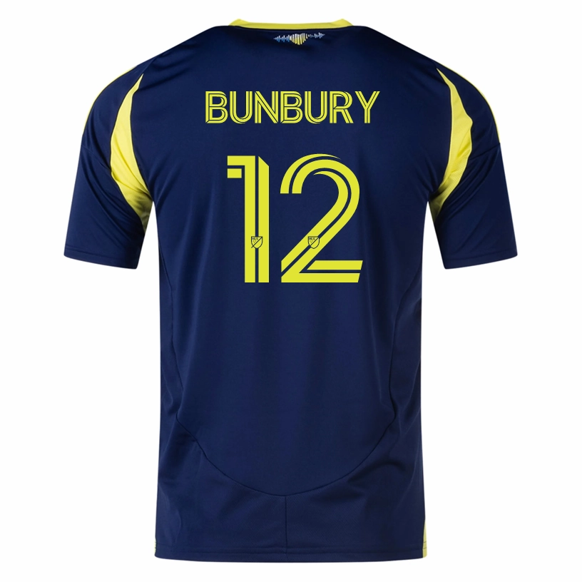 High Compression Knit adidas Nashville Teal Bunbury Away Jersey 25/26 (Tena Blue)