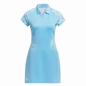 adidas - Women's Ultimate365 Short Sleeve Dress (IN9914) Clean Structure Hidden Pocket Design